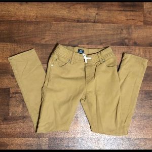 Boys tan Gap L drawstring pants
